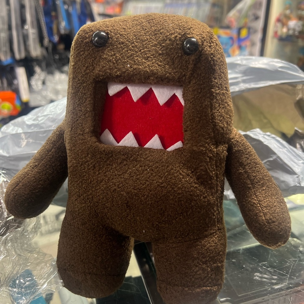 Brown plush Domo plushie